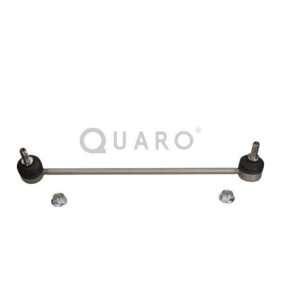 Imagen de QUARO QS2768/HQ Bieleta de suspensión Eje delantero, derecha 330 M10x1,5 Metal PEUGEOT: 207 Hatchback, 208 I SW
