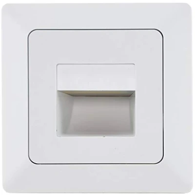 Imagen de Luminaria empotrable MILOS LED COB, blanco mate con marco