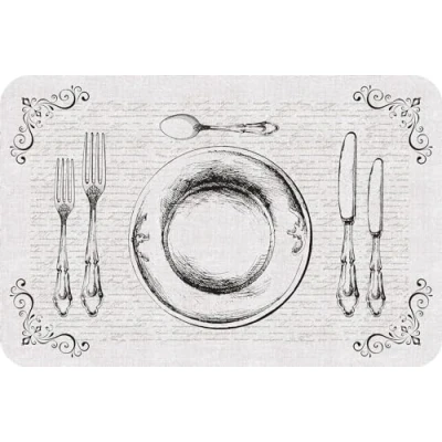 Imagen de d c fix manteles individuales Rio Cubrir lavables antimanchas plastico PVC tapetes para mesa salvamanteles bajoplatos mantelitos 29 cm x 44 rectangular