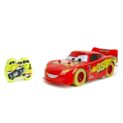 Imagen de Jada Toys RC Lightning Mcqueen Glow Racers 1:14