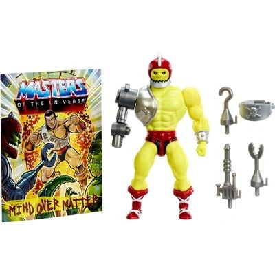 Imagen de Masters of the Universe Origins Trap Jaw Figura de acción Coleccionable, Villano Armado y Malvado Motu 14cm con 16 Puntos articulación, Incluye Accesorios, HYD23