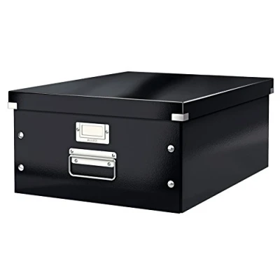 Imagen de Leitz Caja de Almacenaje A3, Gama Click and Store 60450095 Grande, Negro