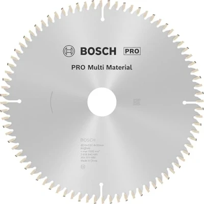 Imagen de Bosch Professional 2 608 640 445 Hoja de sierra circular Multi Material 210 x 30 2,5 mm, 80 (pack 1)