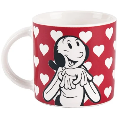 Imagen de Excelsa Olivia Taza Café, Porcelana, Rojo