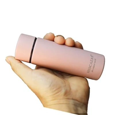 Imagen de Termo de 150 ml, superpequeño, acero inoxidable #316, tamaño mini, color rosa