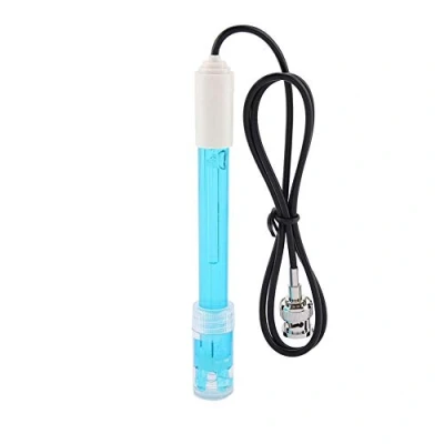 Imagen de Raguso Sonda de Electrodo pH Monitor Medidor Sensor Inteligente Digital con Conector BNC para Laboratorio hidropónico Acuario