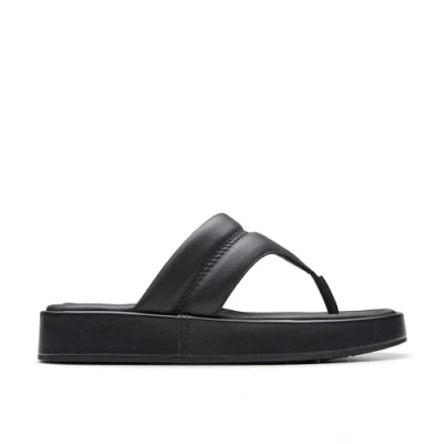 Imagen de Clarks Alda Walk, Sandalia Mujer, Piel Negra, 38.5 EU