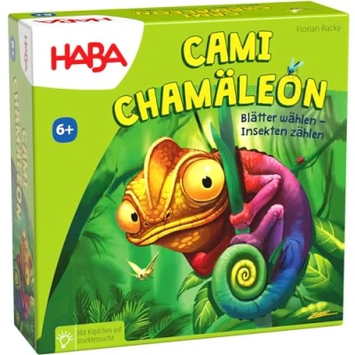Imagen de HABA Juego Infantil Cami Chameleon memo para 2 4 Personas, a Partir de 6 años
