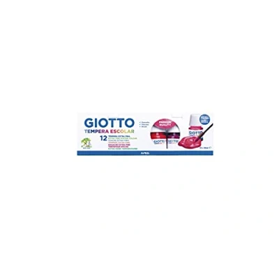 Imagen de Giotto Témpera Surtido 25 ml Estuche 13 Unidad (Paquete de 1). Pincel