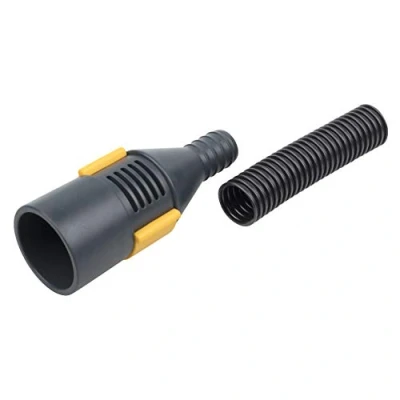 Imagen de wolfcraft Adaptador de aspiración con manguera, 4682000, Para utilizar un aspirador durante la perforación