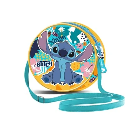 Imagen de Disney, Bolso Redondo Unisex Kids, Turquesa Lilo y Stitch, One Size