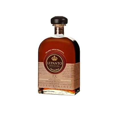 Imagen de Brandy Lepanto PX de 70 cl D.O. Jerez la Frontera Bodegas Gonzalez Byass (Pack 1 botella)