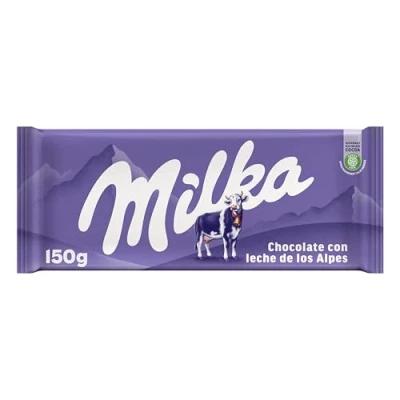 Imagen de Milka Tableta de Chocolate con Leche los Alpes 150g