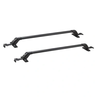 Imagen de VEVOR Barras Transversales para Portaequipajes de Techo Universales Aluminio Engrosado, Aptas sin Riel Lateral, Carga 70 kg, Descubierto con Cerraduras, 108 x 15,4 9,9 cm