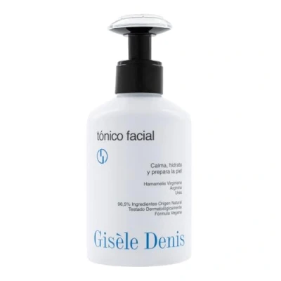 Imagen de GISÈLE DENIS Tónico Facial 250 ml, Astringente, Limpia la Piel, Reequilibra el pH, Cuidado Facial, con Hamamelis Virginiana, Urea y Ácido Hialurónico, Calma, Tonifica e Hidrata, Uso Diario