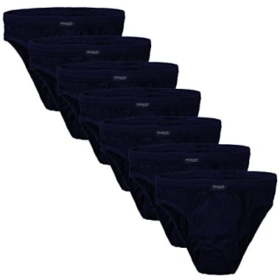Imagen de BRUBAKER Calzoncillos Hombre 100% algodón 7 Pares Azul Talla M