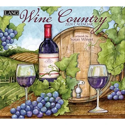 Imagen de LANG Wine Country Calendario de pared 2024 (24991001885)