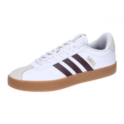 Imagen de adidas Originals VL Court 3.0 Zapatillas, Hombre, Talla: 45 1/3, White Piel de imitación/tela