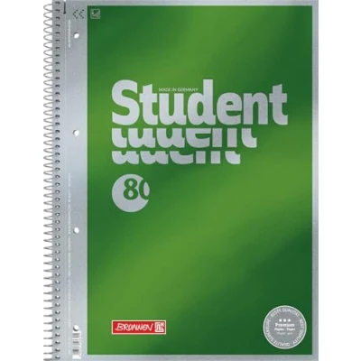 Imagen de Brunnen 1067174 Bloc de notas Student Premium Duo, portada calidad con efecto metálico A4