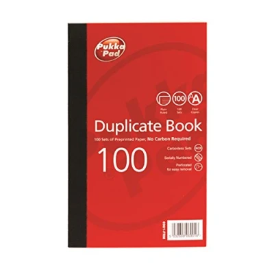 Imagen de Pukka Pad Cuaderno duplicador (216 x 130 mm, 5 unidades, A4, con rayas)