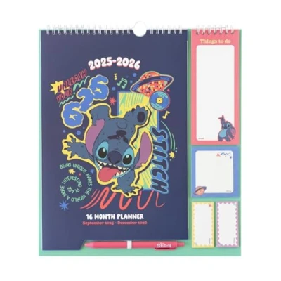 Imagen de Planner Erik 2025/2026 Disney Stitch