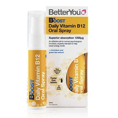 Imagen de Better You Vitamina Boost Vit. B12 En Spray Oral 25Ml, Hombre, Blanco, L
