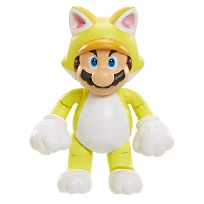 Imagen de Nintendo 95719 4L Figuras de acción, Gato Mario con Accesorio