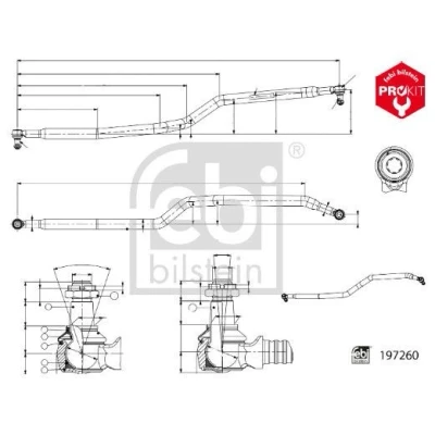 Imagen de Barra de dirección FEBI BILSTEIN 197260