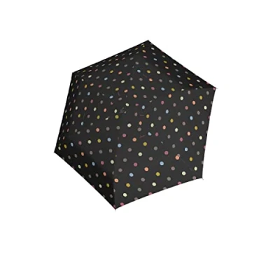 Imagen de reisenthel Umbrella Pocket Mini Paraguas de Bolsillo Ligero y Plano Fabricado con Botellas Pet recicladas, Amplia Cobertura, en Puntos