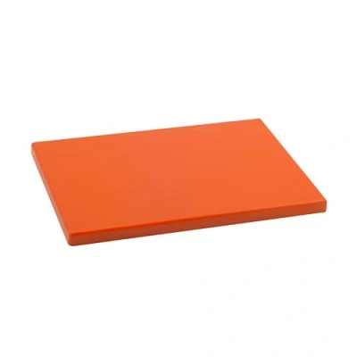 Imagen de Metaltex Tabla Profesional de Cocina Corte, Polietileno, color Mandarina, 29 x 20 1,5 cm