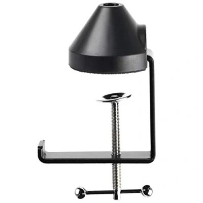Imagen de LANUCN Escritorio Clamp C para Brazo Microfono, Mesa Tijera Boom Arm, Soporte de rode psa1, Lámpara