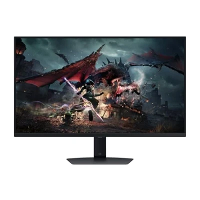 Imagen de SAMSUNG Odyssey G50D Pantalla para PC (32 Pulgadas, 180 Hz, 1 ms, rápida IPS, resolución QHD: 2560 x 1440, Contraste 1000:1, AMD FreeSync, Auto Source Switch +, HDR400, pie Ajustable,