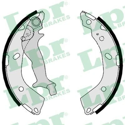 Imagen de LPR 08760 Zapatas de freno 180 32 con palanca mano HYUNDAI: Getz, i10 I