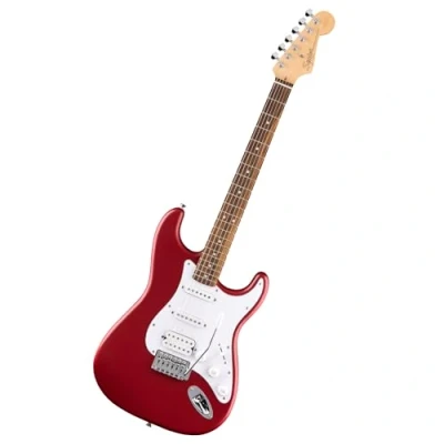 Imagen de Fender Squier Debut HSS Series Stratocaster Guitarra Eléctrica, para Principiantes, con 2 Años de Garantía, Rojo Dakota