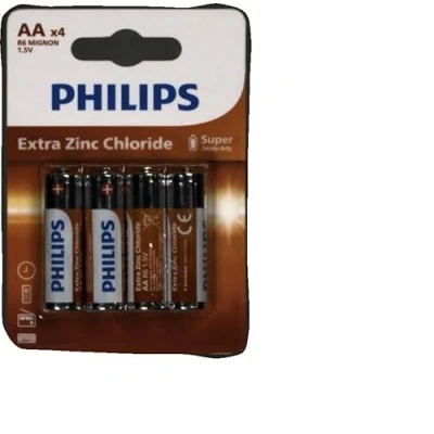 Imagen de Philips R6L4B/10 Pack de 4 pilas recargables