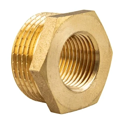 Imagen de Pieza reductora de latón 1&quot; x 1/2&quot; AG/IG