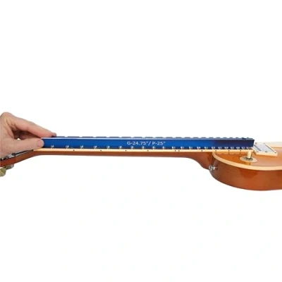 Imagen de MusicNomad Tri Beam 3&#039;n 1 Dual Notched Straight Edge &amp; Precision