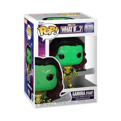 Imagen de Funko Pop! Marvel The Mantle What If Gamora with Blade of Thanos Figura de Vinilo Coleccionable Idea Regalo Mercancia Oficial Juguetes para Niños y Adultos TV Fans