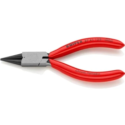 Imagen de Knipex Alicate de presión para mecánica precisión negro atramentado, recubiertos plástico 125 mm 37 41