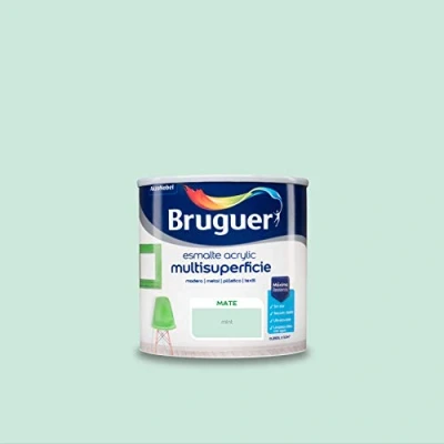 Imagen de Bruguer Acrylic Multisuperficie Esmalte al agua Mate Mint 250 ml
