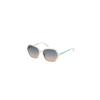 Imagen de Guess Mujer GU00134 21P Gafas de sol Inyectado Blanco Verde Geométrico Normal