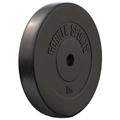 Imagen de GORILLA SPORTS® Disco de pesas vinilo (10 kg)