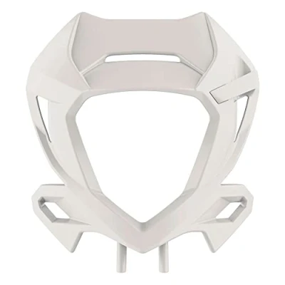 Imagen de POLISPORT 8667300001 Máscara de remodelación Faro Resistente y Duradera Compatible con Motocicletas Beta en Color Blanco