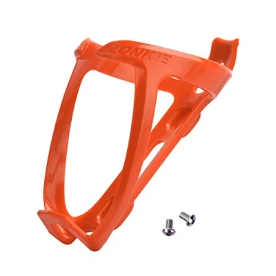 Imagen de Portabidón de Bicicleta, Jaulas Botellas Soporte plástico para Carreteras, Bicicletas montaña (Naranja)