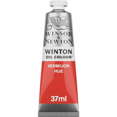 Imagen de Winsor &amp; Newton Winton Tubo De Pintura Al Óleo, 37 ml, Bermellon