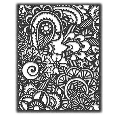 Imagen de Sizzix Framelits 665368 Juego de troqueles (25 unidades, apilados, azulejos, ovalos)