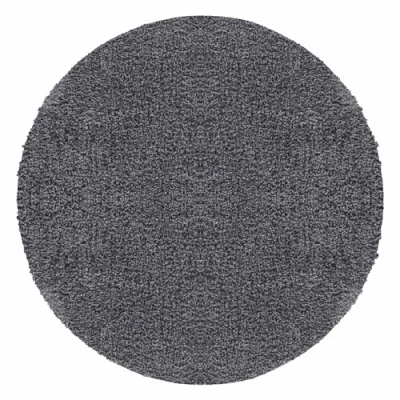 Imagen de Carpetsale24 Alfombra de Pelo Largo para Salón Gris Alfombras Habitacion Sala Estar Modernas Suave y Esponjoso, 160 cm Redonda