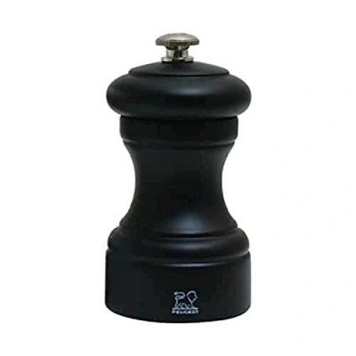 Imagen de Peugeot Molinillo de Pimienta, Madera, Negro Mate, 10cm