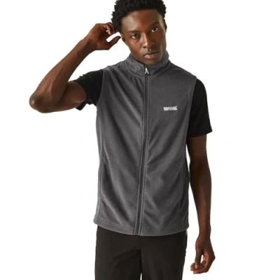 Imagen de Regatta Tobias II Chaleco con Cremallera y 2 Bolsillos Bodywarmers, Hombre, Iron(Black), 48 EU