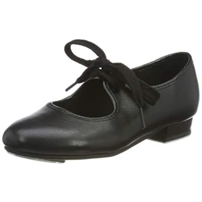 Imagen de Zapatos de claqué Roch Valley para niña, en color blanco, tallas 20 21,5, negro, 11,5 UK